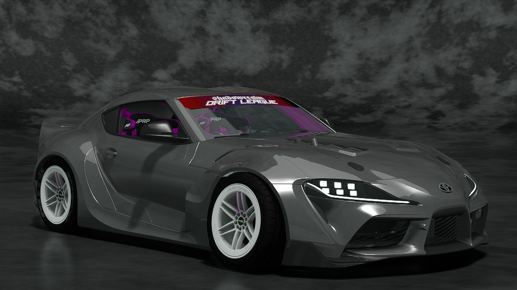 SRDL Pro v2 Toyota Supra A90, skin 8_grey