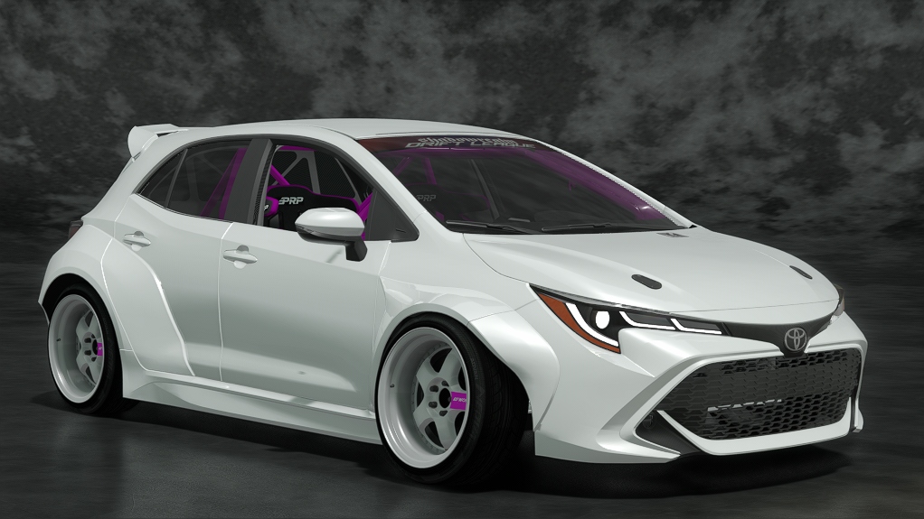 SRDL Pro v2 Toyota Corolla, skin 2_white