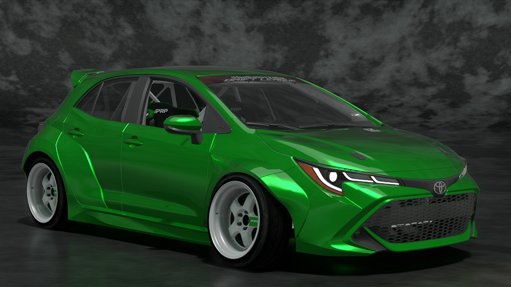 SRDL Pro v2 Toyota Corolla, skin 6_green