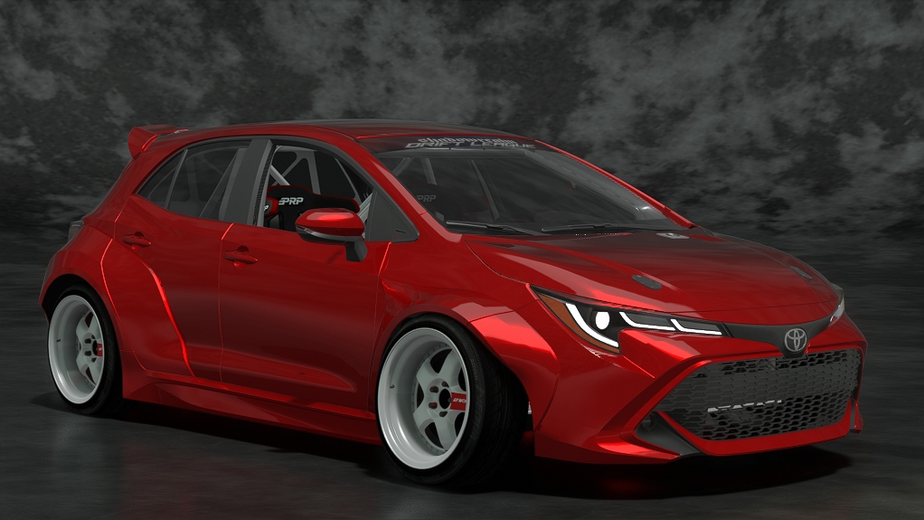 SRDL Pro v2 Toyota Corolla, skin 7_red