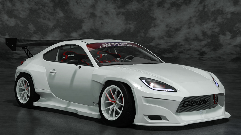 SRDL Pro v2 Toyota GR86, skin 2_white
