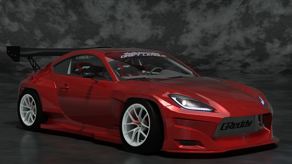 SRDL Pro v2 Toyota GR86, skin 7_red
