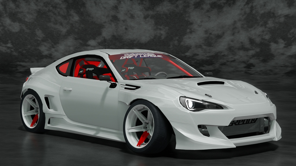 SRDL Pro v2 Toyota GT86, skin 2_white