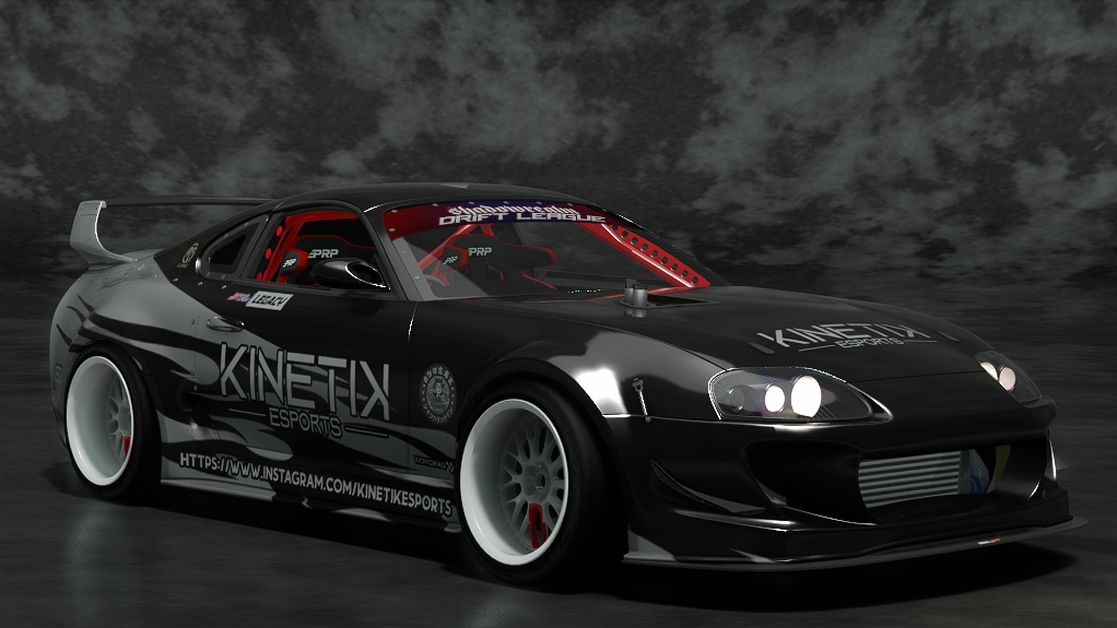 SRDL Pro v2 Toyota Supra MK4 (A80), skin Kinetik Esports - Legacy