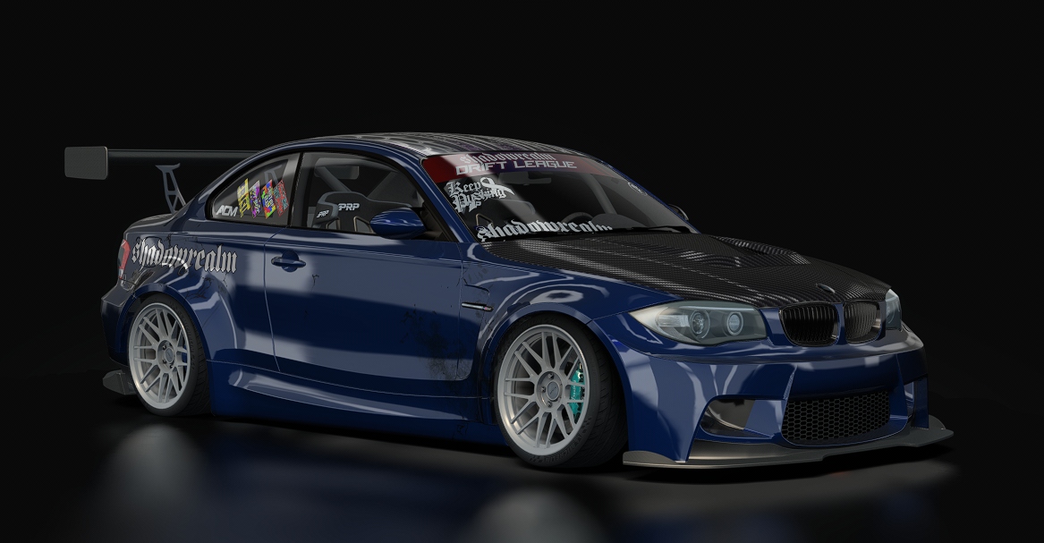 SRDL ProAM V3 BMW 1M, skin 2_Blue_Worn
