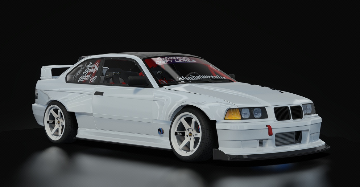 SRDL ProAM V3 BMW E36, skin 1_SDco_White