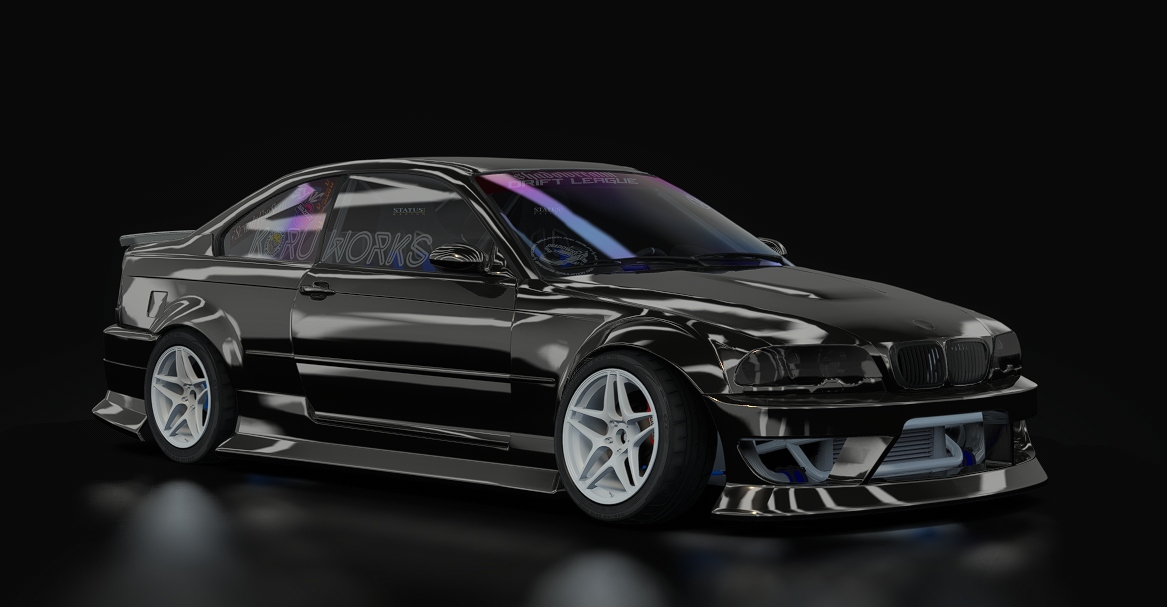 SRDL ProAM V3 BMW E46, skin 1_SDco_Black