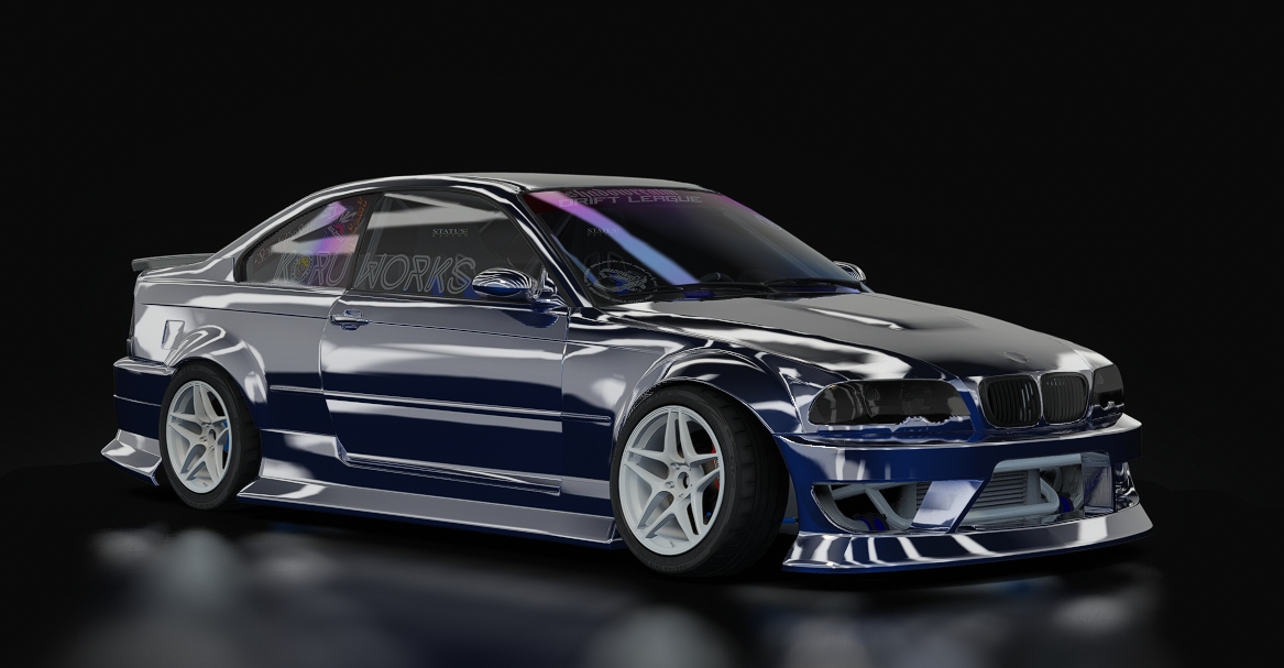 SRDL ProAM V3 BMW E46, skin 1_SDco_Blue