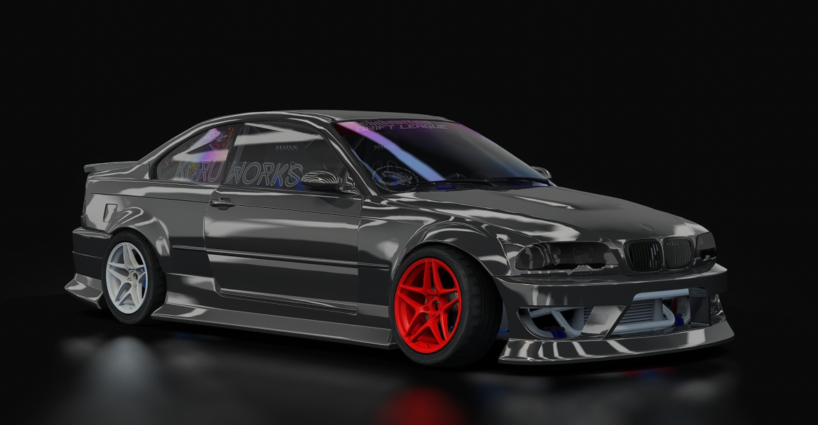 SRDL ProAM V3 BMW E46, skin 1_SDco_Grey