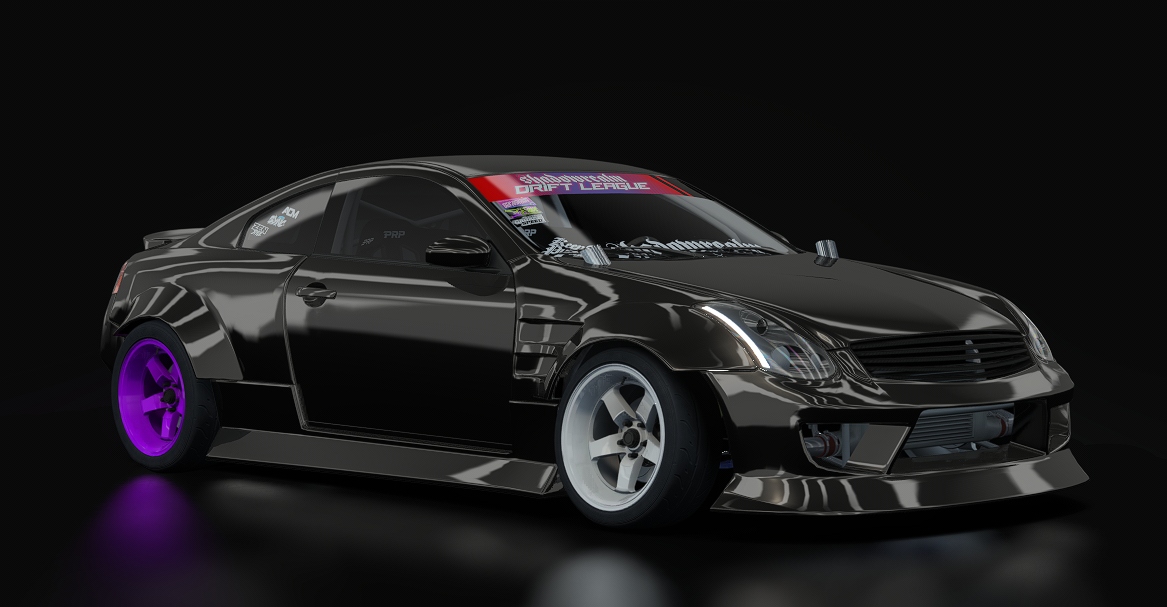 SRDL ProAM V3 Infiniti G35 Coupe, skin 2_Black