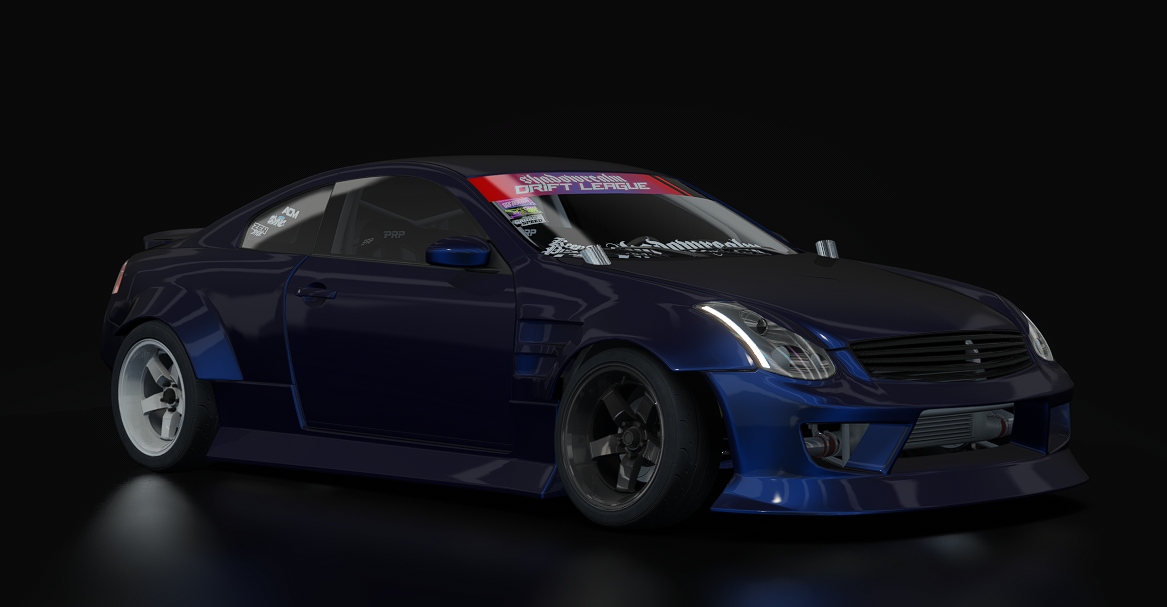 SRDL ProAM V3 Infiniti G35 Coupe, skin 4_Deep_Blue