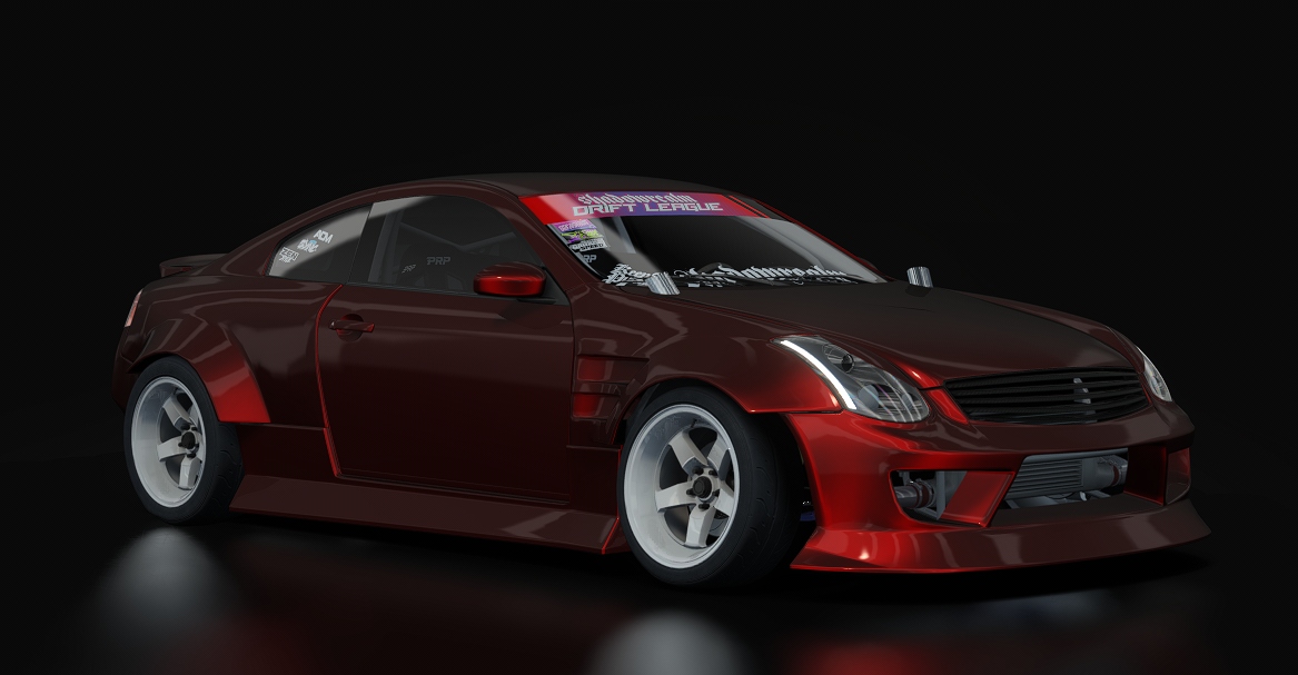SRDL ProAM V3 Infiniti G35 Coupe, skin 5_Red