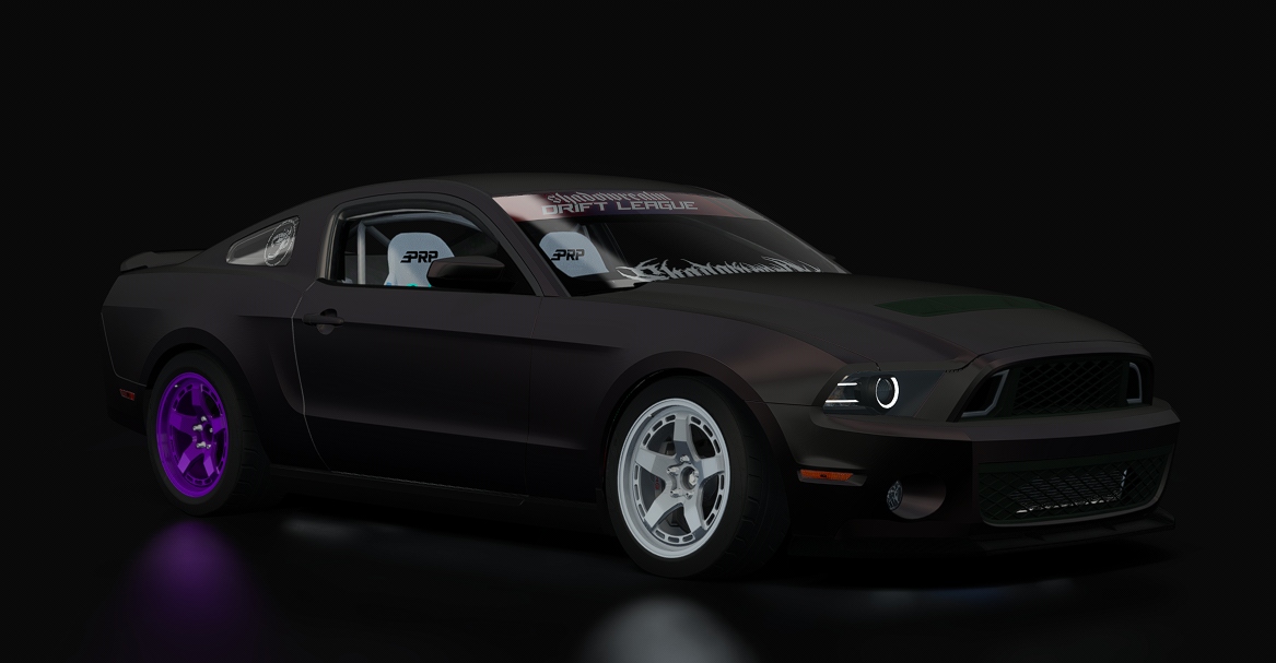 SRDL ProAM V3 Mustang S197, skin 2_Black