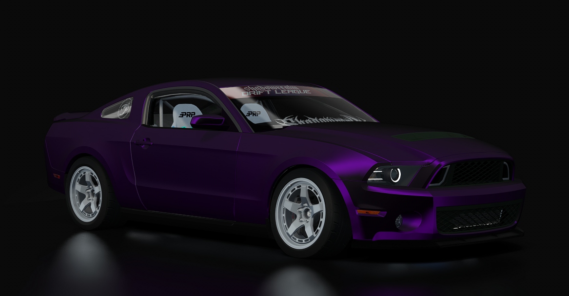 SRDL ProAM V3 Mustang S197, skin 4_Purple