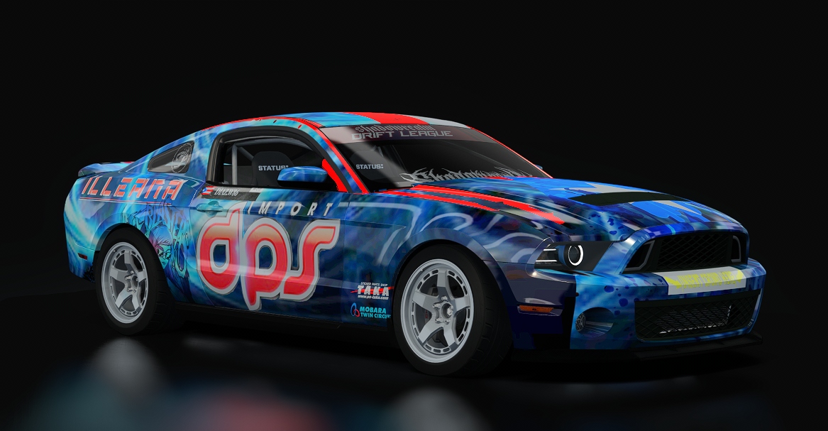 SRDL ProAM V3 Mustang S197, skin Diaz.W86
