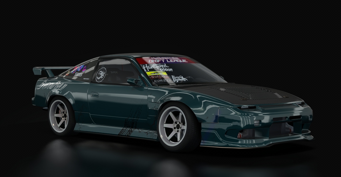 SRDL ProAM V3 Nissan 240sx, skin 1_SDco_Base_Worn