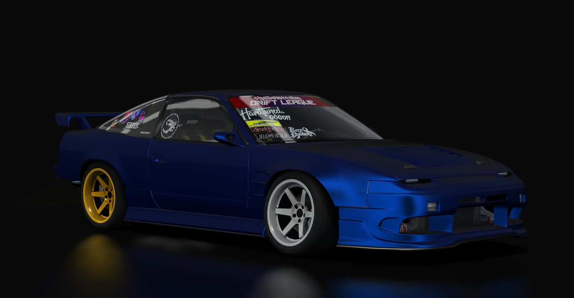 SRDL ProAM V3 Nissan 240sx, skin 3_blue