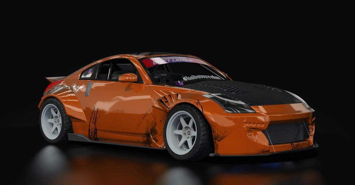 SRDL ProAM V3 Nissan 350z, skin 1_SDco_Base_Worn
