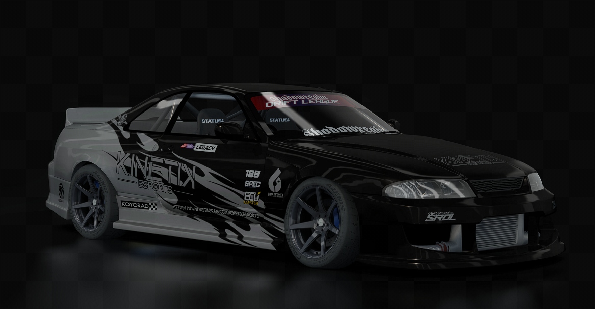 SRDL ProAm V3 Nissan R33, skin Legacy