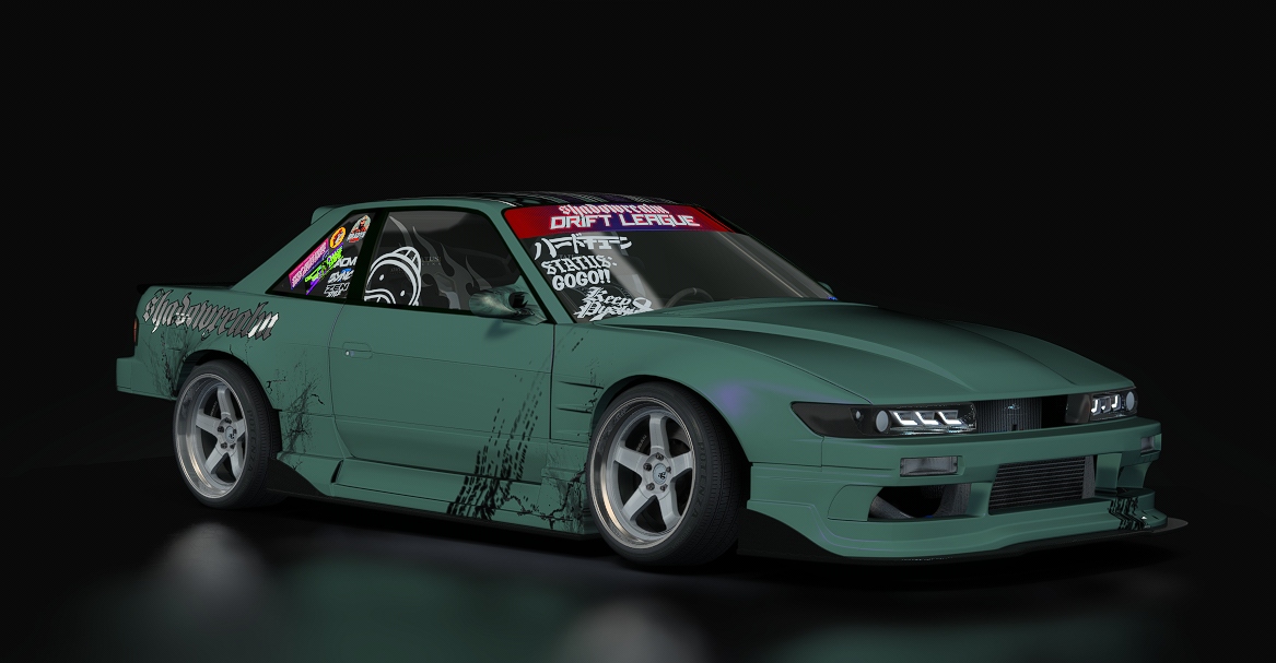 SRDL ProAM V3 Nissan S13, skin 1_SDco_Base_Worn