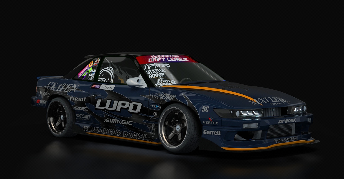 SRDL ProAM V3 Nissan S13, skin 3_LUPO_Khaos
