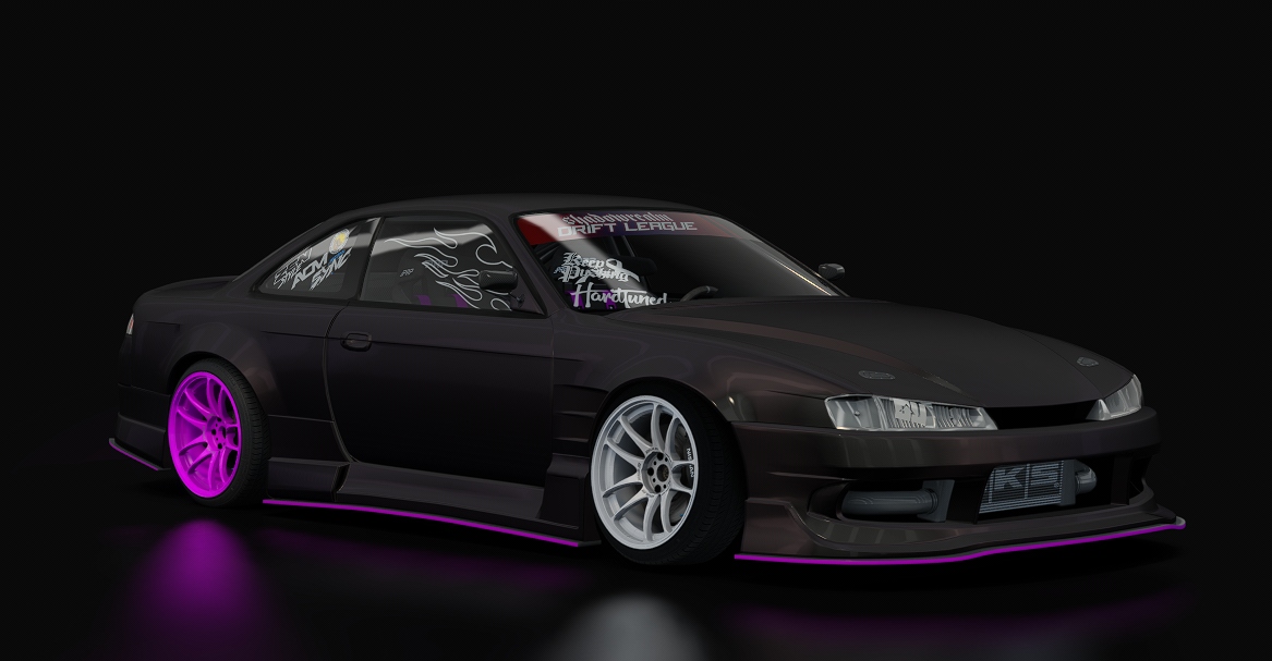 SRDL ProAM V3 Nissan S14, skin 2_Black