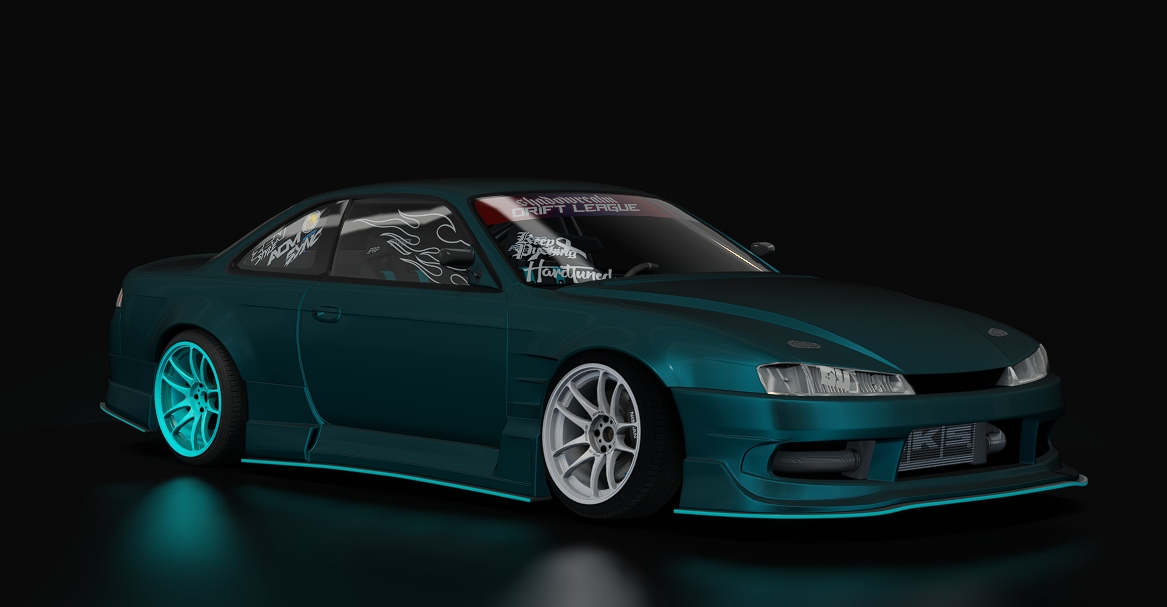 SRDL ProAM V3 Nissan S14, skin 5_Turquoise