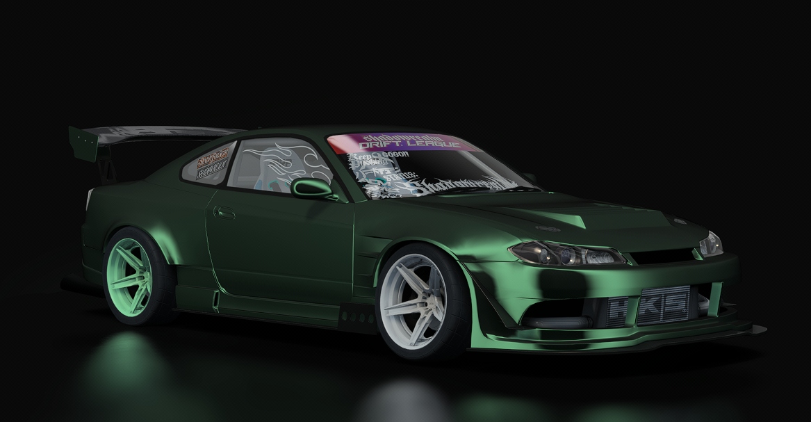 SRDL ProAM V3 Nissan S15, skin 3_Mint