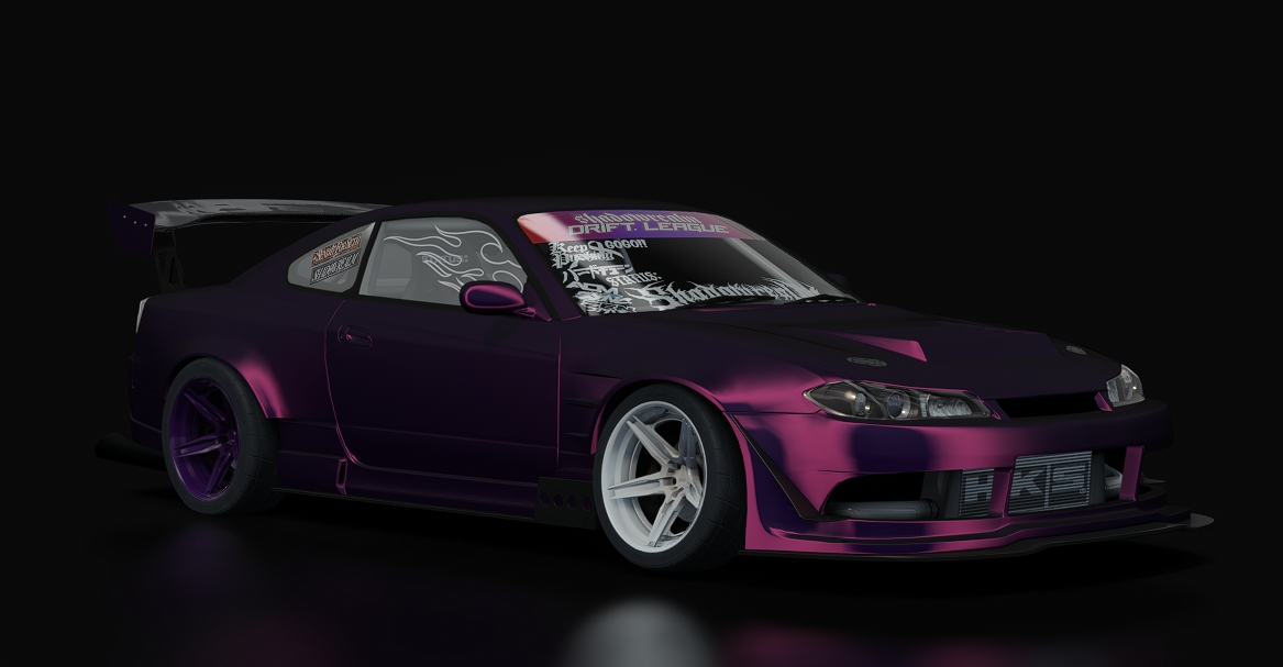 SRDL ProAM V3 Nissan S15, skin 4_Purple