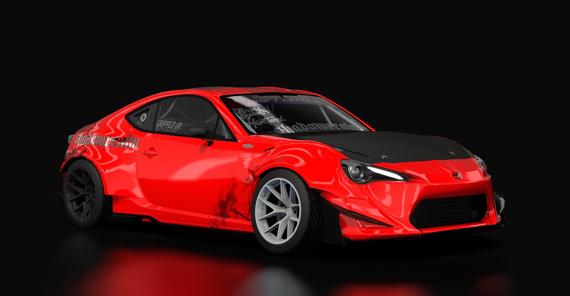 SRDL ProAM V3 Toyota GT86, skin 1_SDco_Base_Worn