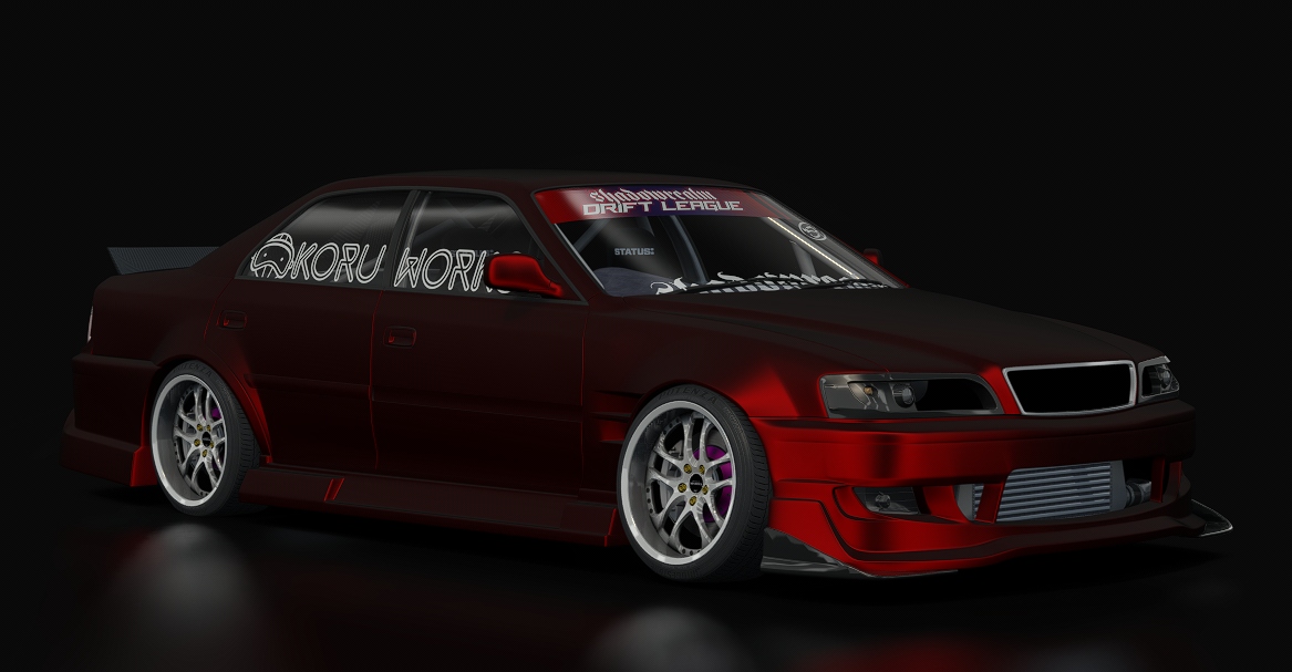 SRDL ProAM V3 Toyota Chaser JZX100, skin 4_Red