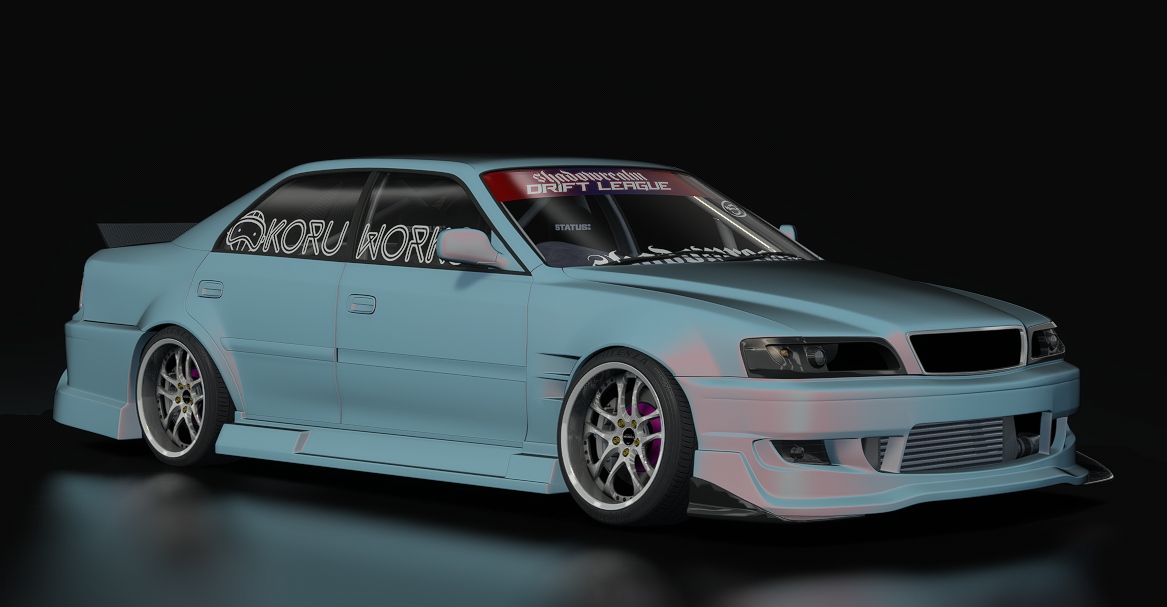 SRDL ProAM V3 Toyota Chaser JZX100, skin 5_Teal