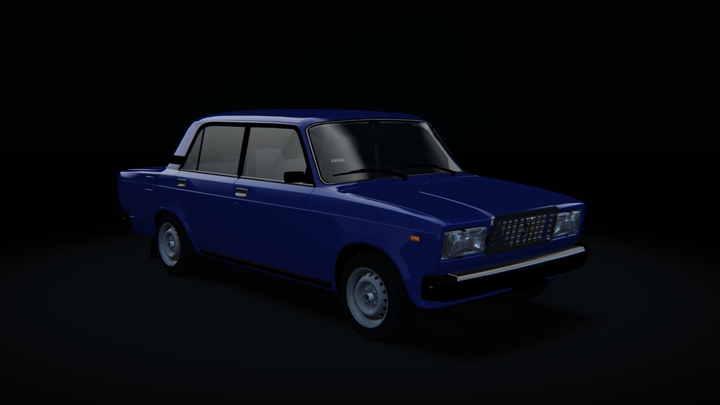 VAZ 2107 WD-Spec, skin blue