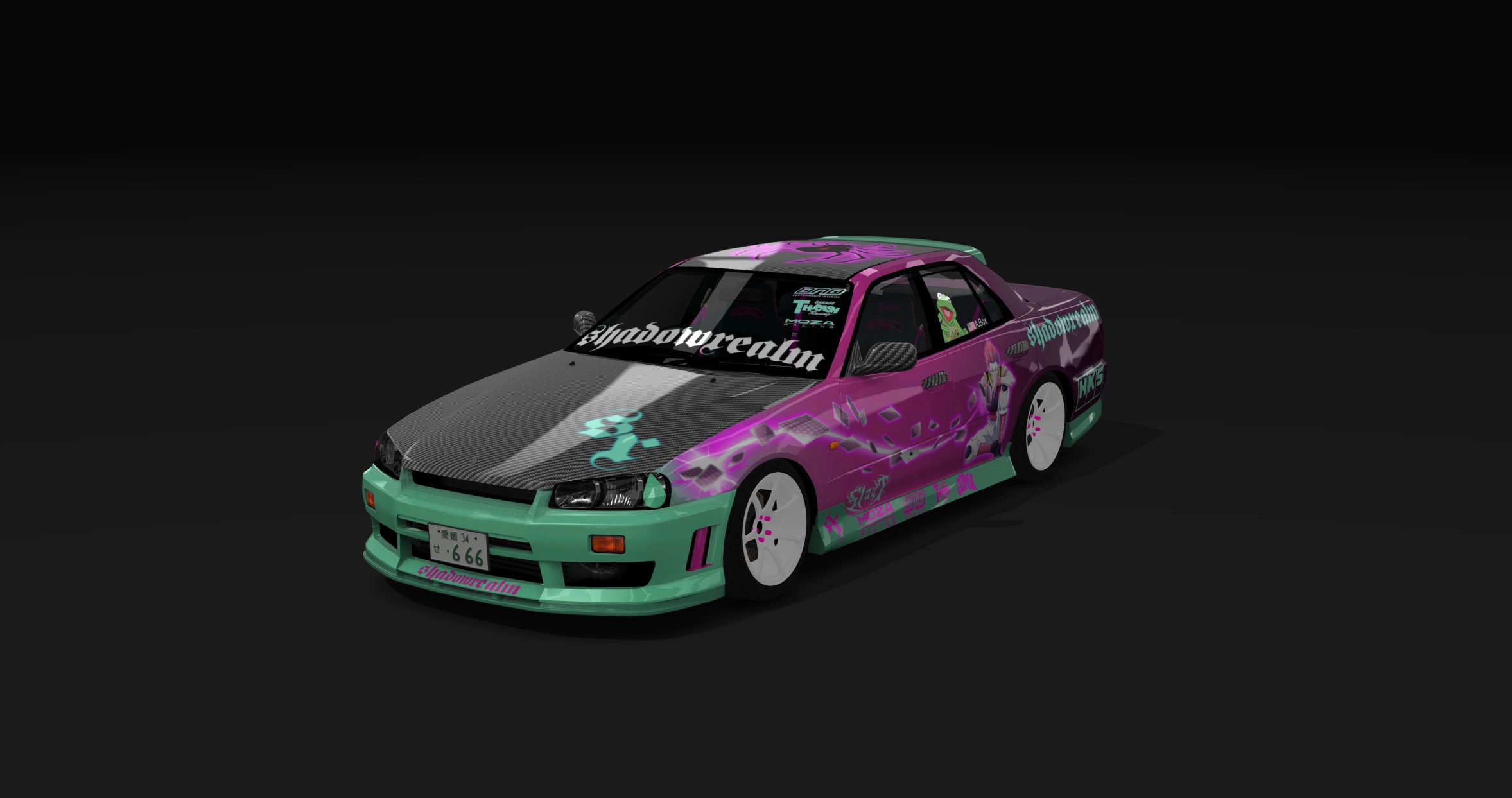 Nissan Skyline HR34, skin Hisoka