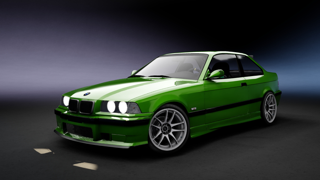 E36 328i WDT Street Spec by sarck, skin metallic_green