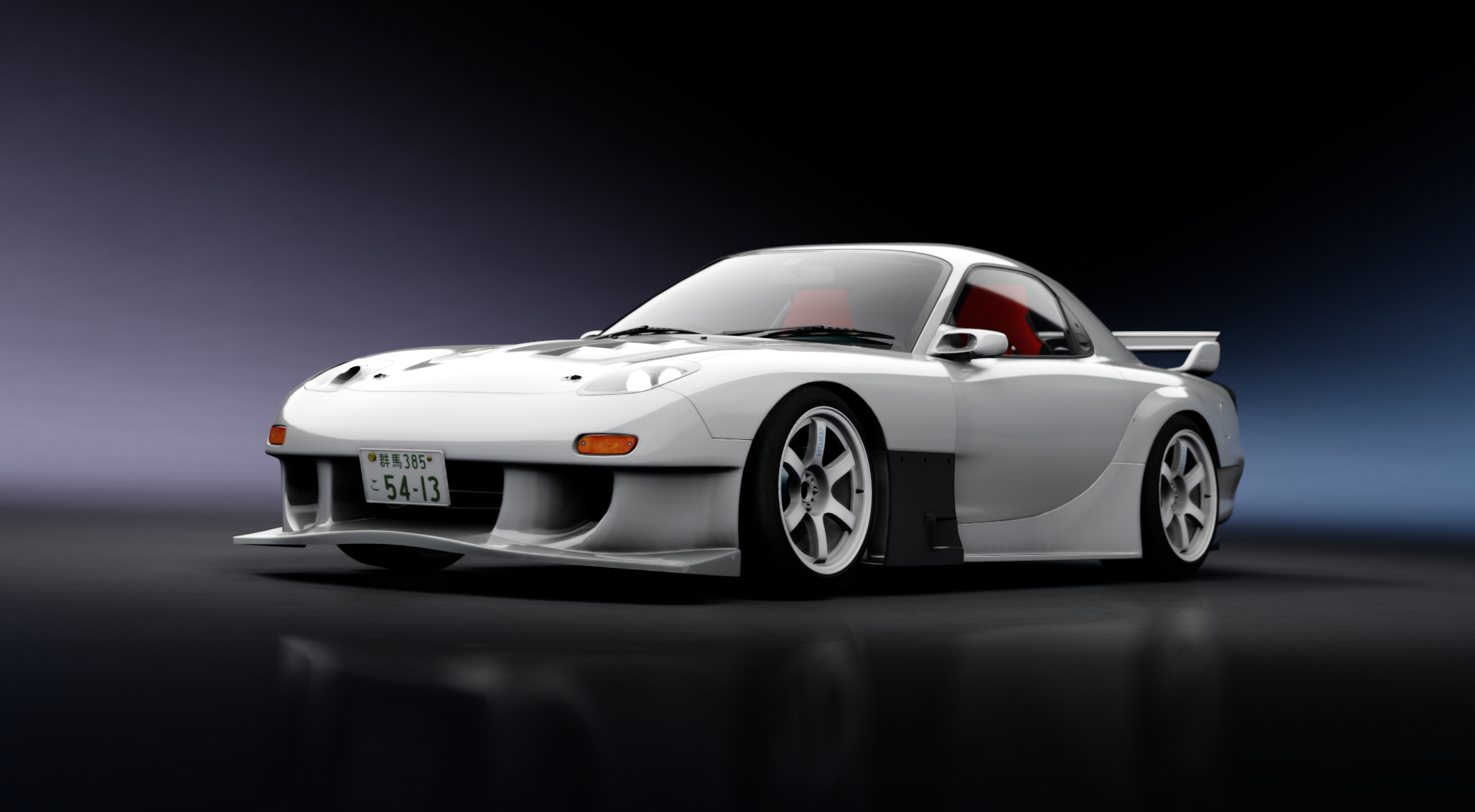 FD RX7 WDT Street Spec by sarck, skin 01_pure_white