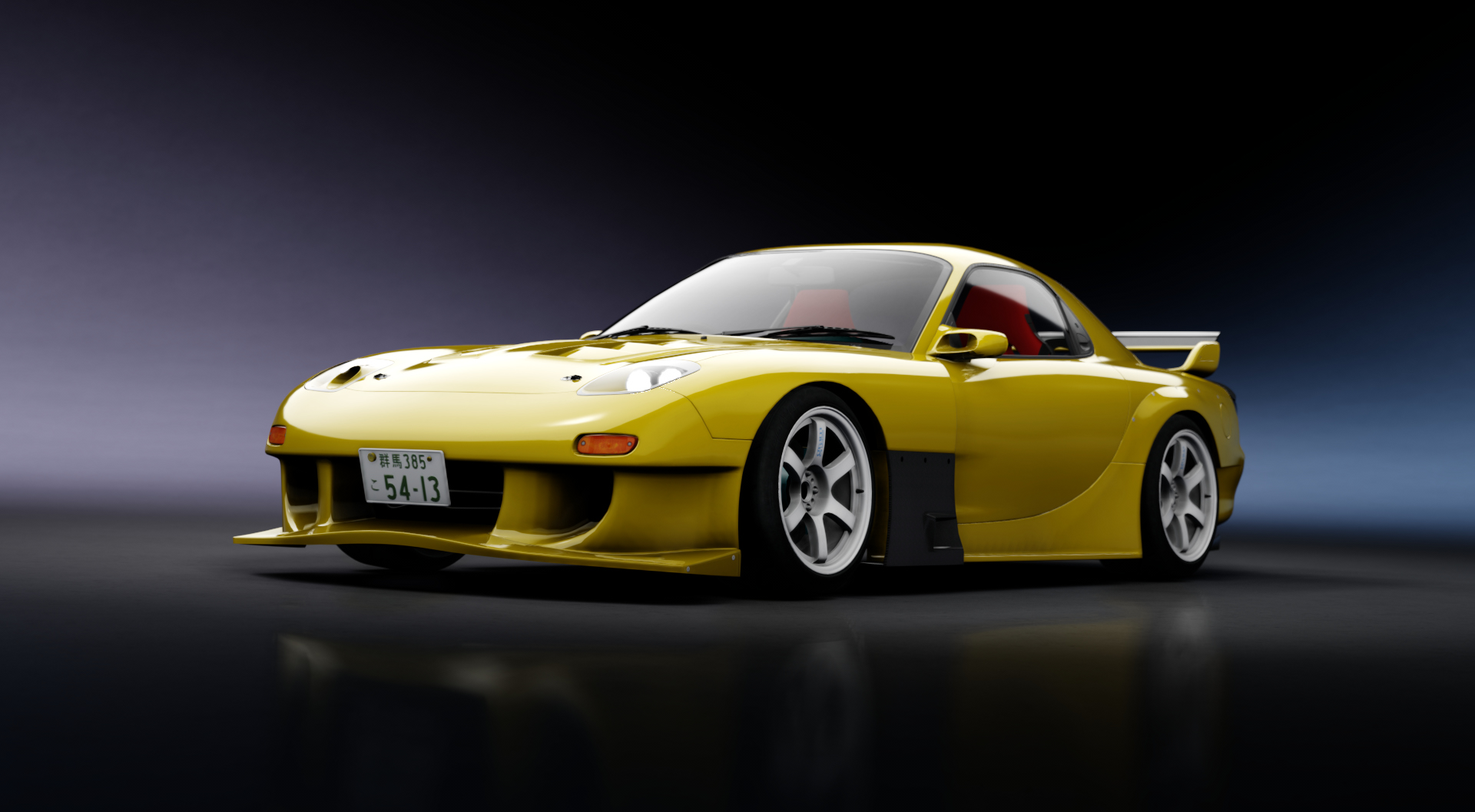 FD RX7 WDT Street Spec by sarck, skin 03_competition_yellow