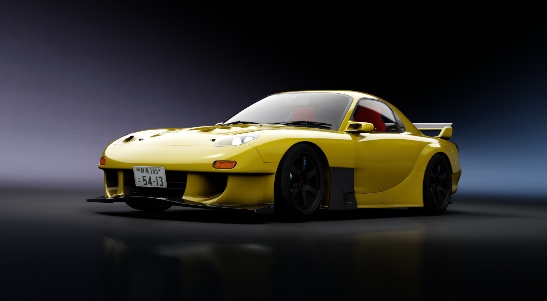 FD RX7 WDT Street Spec by sarck, skin 09_competition_yellow_b