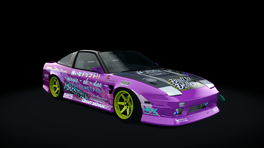 Nissan 180SX WDT Street by sarck, skin max_style