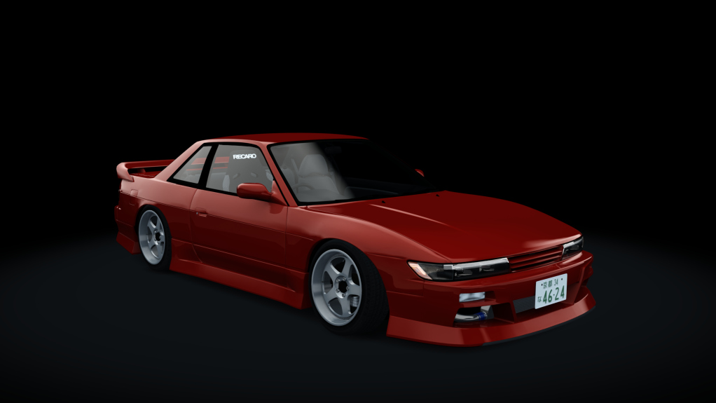 Nissan Silvia S13 WDT Street by sarck, skin red