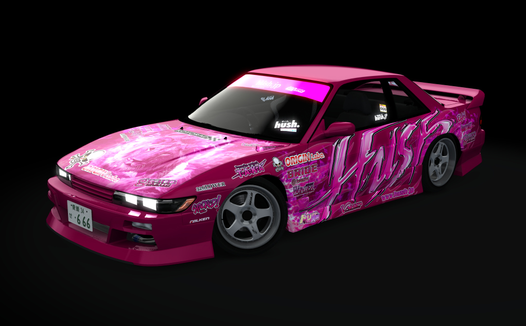 Nissan Silvia S13 WDT Street by sarck, skin s13team_hush_by_witly