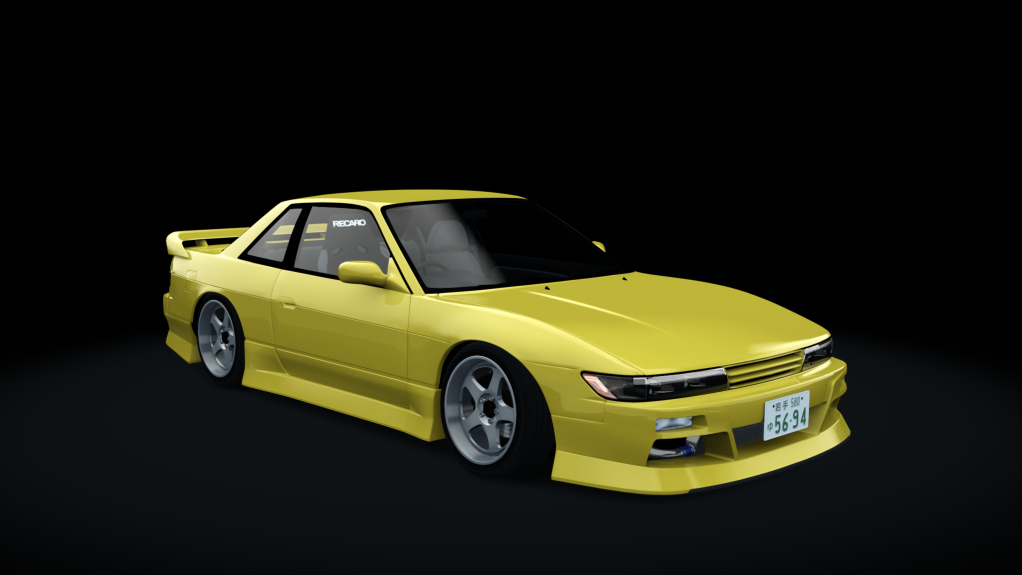 Nissan Silvia S13 WDT Street by sarck, skin yellow