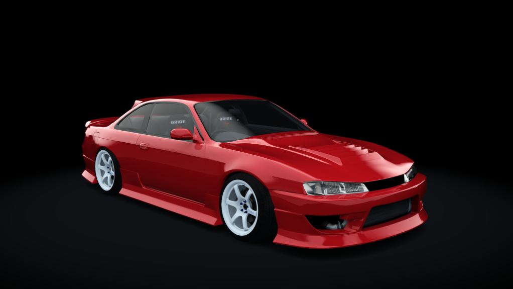 Nissan Silvia S14 WDT Street by sarck, skin Nismo_Red
