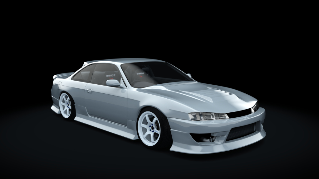 Nissan Silvia S14 WDT Street by sarck, skin Sonic_Silver