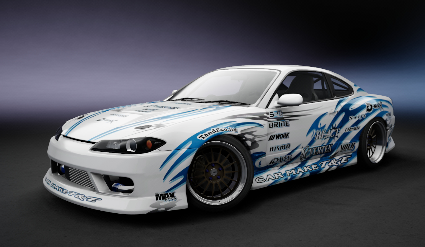 Nissan Silvia S15 WDT Street by sarck, skin Mike Martino