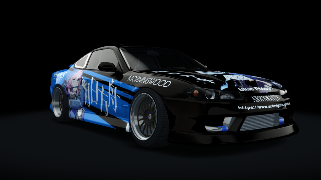 Nissan Silvia S15 WDT Street by sarck, skin arknights blue poison