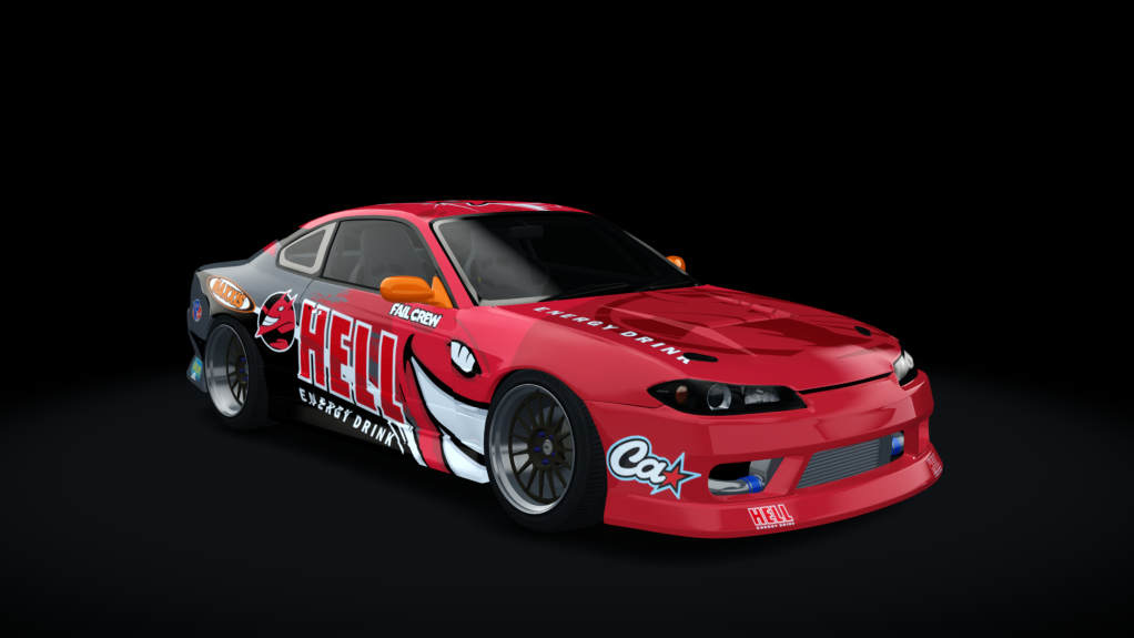Nissan Silvia S15 WDT Street by sarck, skin hell