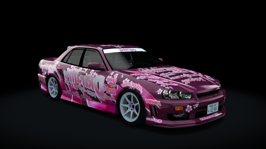 Nissan Skyline HR34 by sarck, skin drift_life