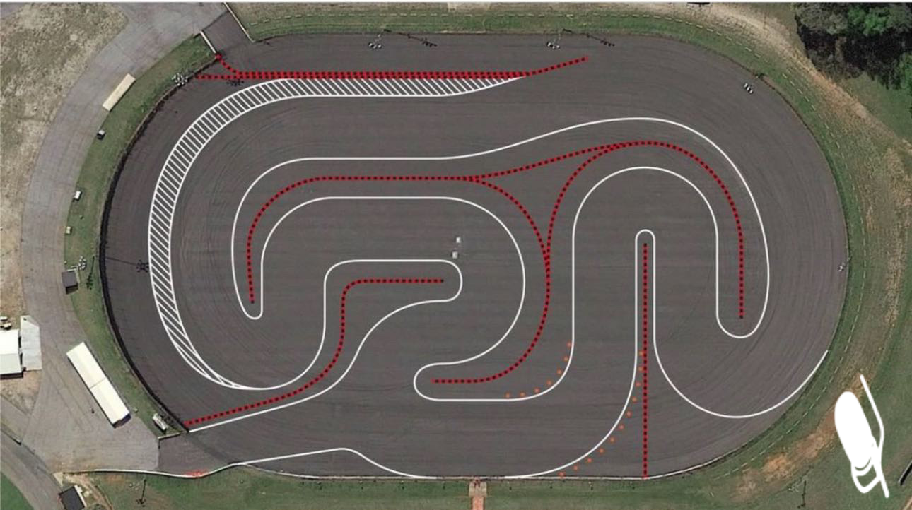 Caffine Octane, layout hotlap