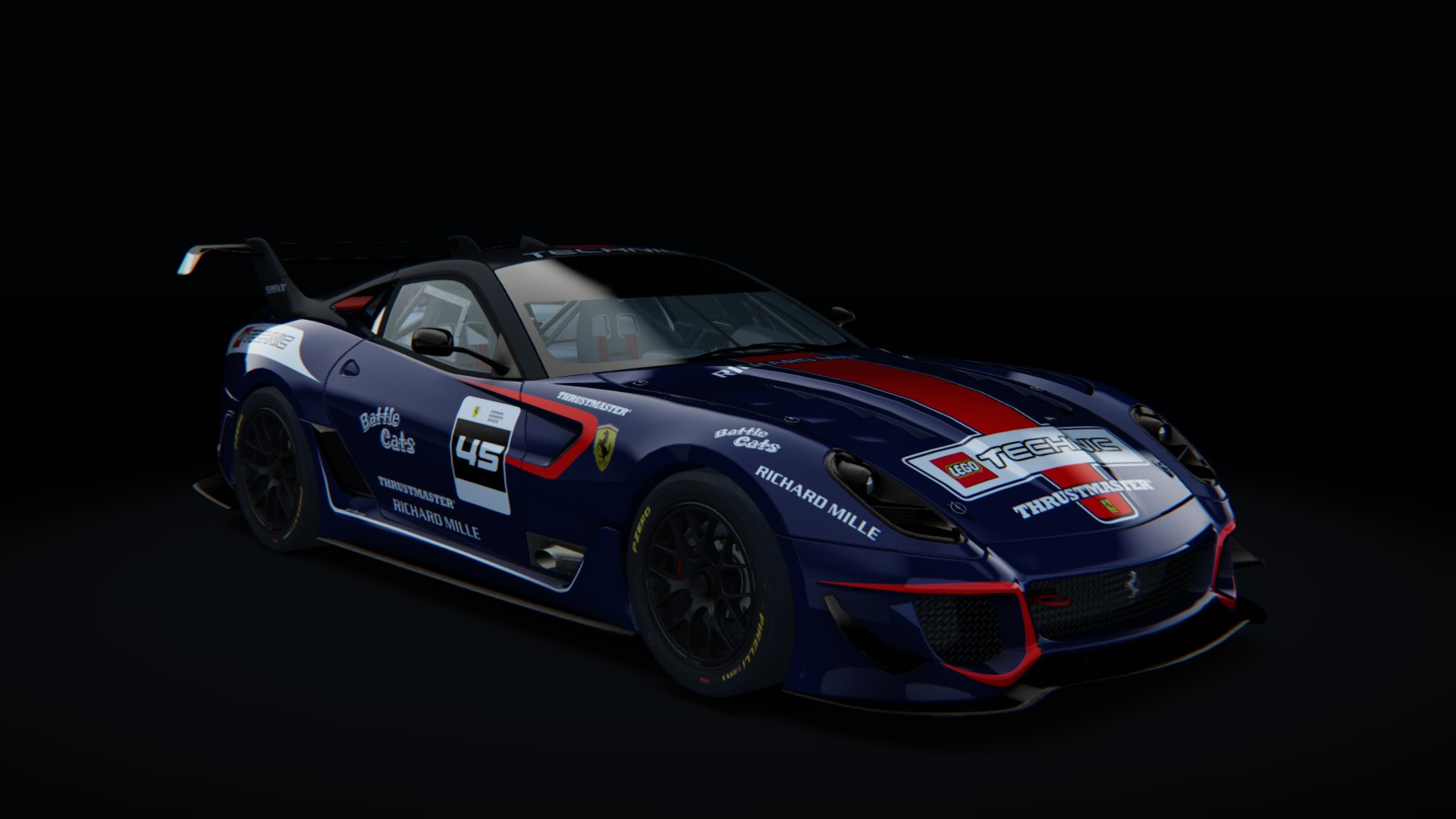 Ferrari 599XX EVO, skin fes_2021_45_blue